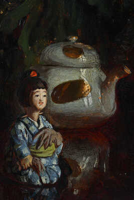 Федорович Владимир Николаевич. Натюрморт с хризантемами 